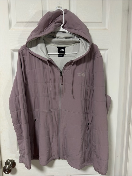 The North Face Jackets & Blazers - The North Face Women's Hooded Quilted Jacket in Mauve